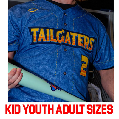 number 2 The Texas Tailgaters baseball jersey All sizes QT1897