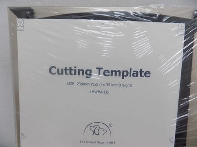Cutting Template Dog Door for Wall, Steel Dog Door with Telescoping Tunnel  M