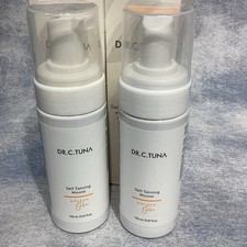 Lot of 2 Farmasi Dr. C. Tuna Self Tanning Mousse Golden Glow 5.07 Fl Oz In Box