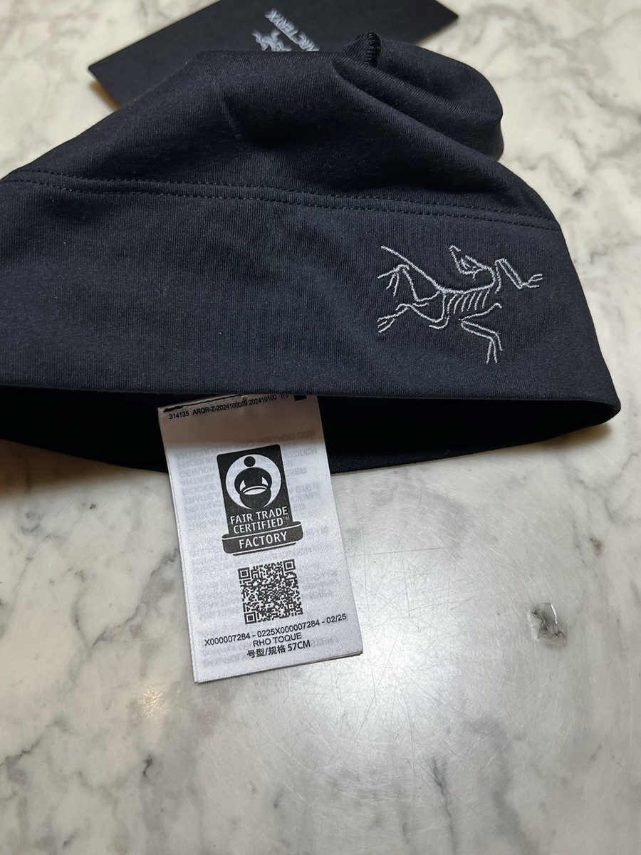 arc'teryx rho toque ビーニー 確実正規品 タグ付き Brand New Arcteryx Rho Toque -Black- Size Small/Medium (RARE
