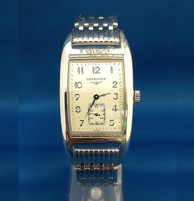 Longines Evidenza Automatic Tonneau Small Second Silver Dial L2.642.4 Used