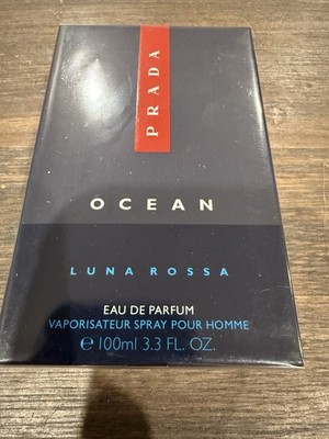 Prada Luna Rossa Ocean Le Parfum Men s Fragrance 3.3oz, New In Sealed Box