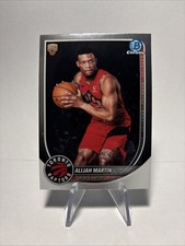 2025-26 Bowman Chrome - #BCV-40 Alijah Martin (RC) Toronto Raptors