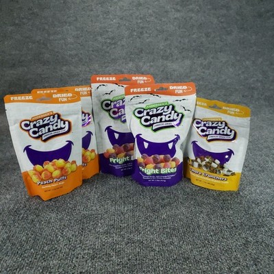 Andersen's Crazy Candy Freeze Dried Peaches Smores  Lot of 5 Exp: 8/26
