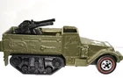 Hot Wheels Redline Gun Bucket Army Half Track Truck 1974 Hong Kong