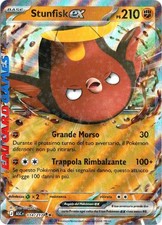 STUNFISK ex 114/217 - ASC - ITA - Ascesa Eroica - Carta POKEMON - Italiano