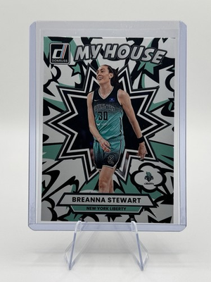 #ad 🏠 2025 WNBA Panini Donruss Breanna Stewart #8 My House New York Liberty $1.00