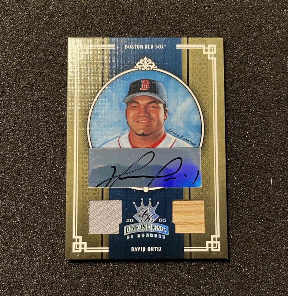 David Ortiz Original Baseball Serial Numbered Sports Trading Cards