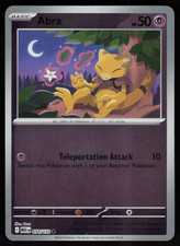Abra 054/132 Common Mega Evolution Pokemon Reverse Holo LP
