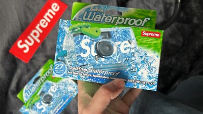 Supreme FujiFilm Waterproof Disposable Camera 🐠 Fast Shipping
