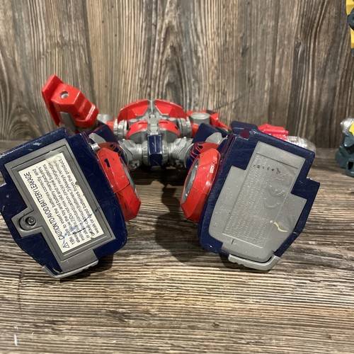 2006 Hasbro Transformers Movie Cyber Stompin Optimus & Bumblebee 11"- Not Workin - Picture 5 of 9
