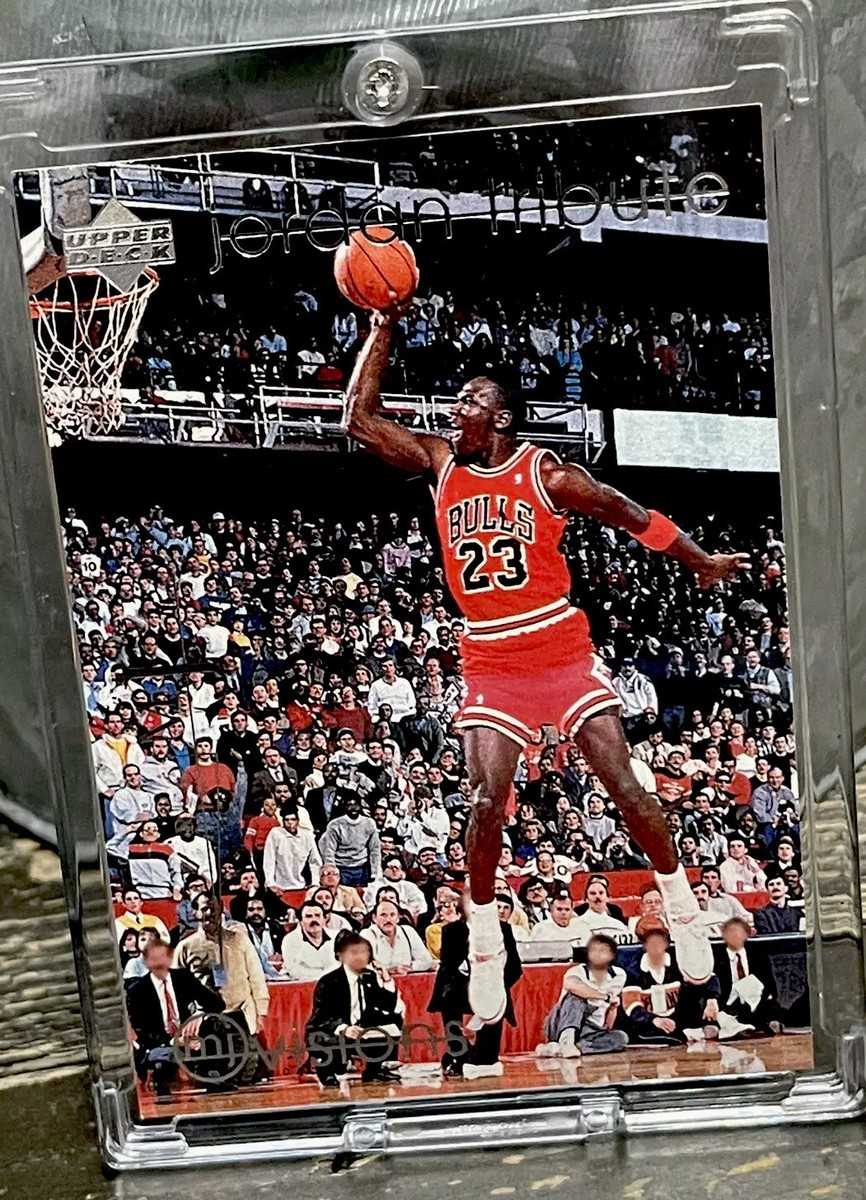 Michael Jordan Card INSERT SP FOIL FREE THROW LINE DUNK CHICAGO