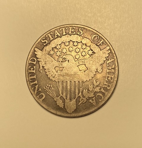 1806/5 Large Stars Draped Bust Half Dollar VG Very Good - Picture 4 of 4