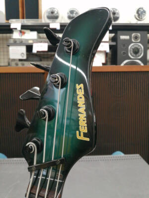 FERNANDES FRB-45 Blue Sunburst Medium Scale Electric Bass