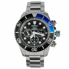 Seiko Prospex Men's Black Watch 