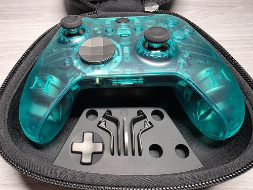 Microsoft Xbox Elite Series 2 Custom clear green Controller - Picture 2 of 5