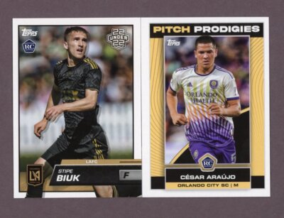 2023 Topps MLS Soccer Base 1-200 - You Pick - Complete Set - Rookie RC & Vets