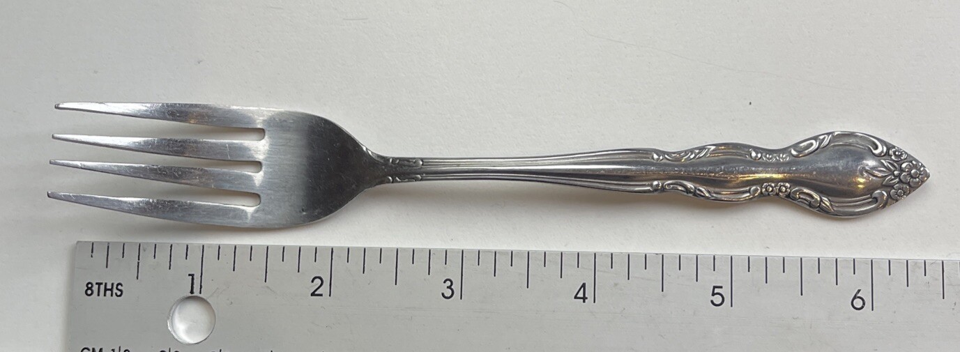 Imperial International  FLEURETTE  Stainless Steel  3-Salad or Dessert Forks