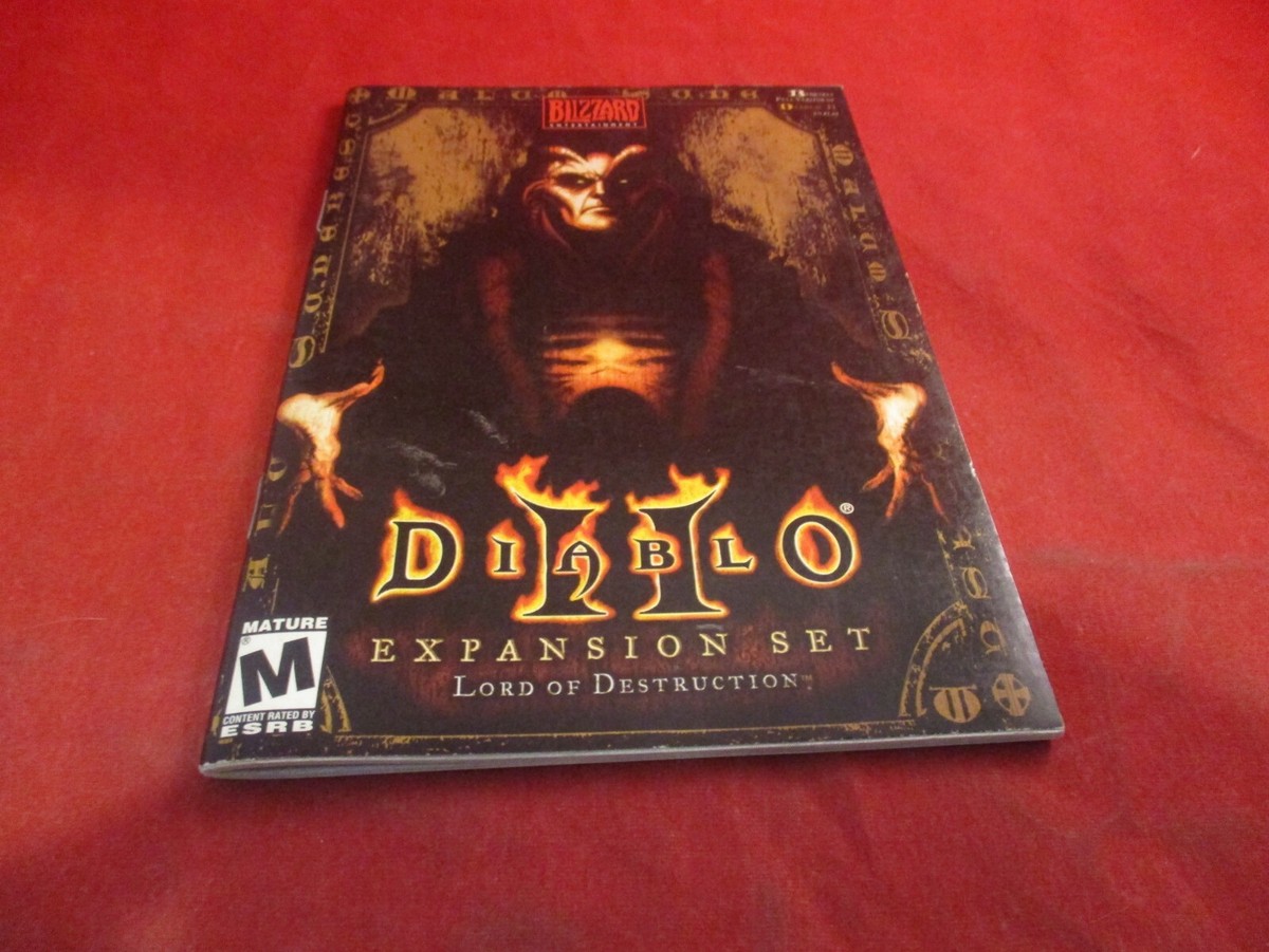 Diablo II Lord of Destruction Expansion Set PC Instruction Manual