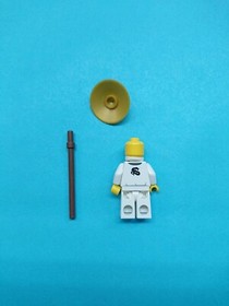 Lego Ninjago Minifigure Sensei Wu - Pearl Gold Hat, Staff 9450 70505!