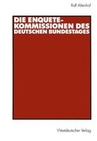 Die Enquete-Kommissionen Des Deutschen Bundestages | Buch | 9783531138589