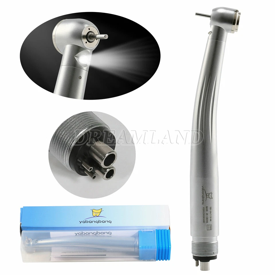 Turbina Dental LED Fiber Optic E-generator High Speed Handpiece - Imagen 4 de 4