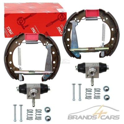TRW BREMSBACKEN SATZ HINTEN FÜR AUDI A2 SEAT MII SKODA VW GOLF POLO UP