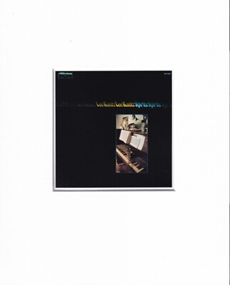 8X10 Matted Print Jazz Album Art Picture: Lee Konitz, Spirits, 1971
