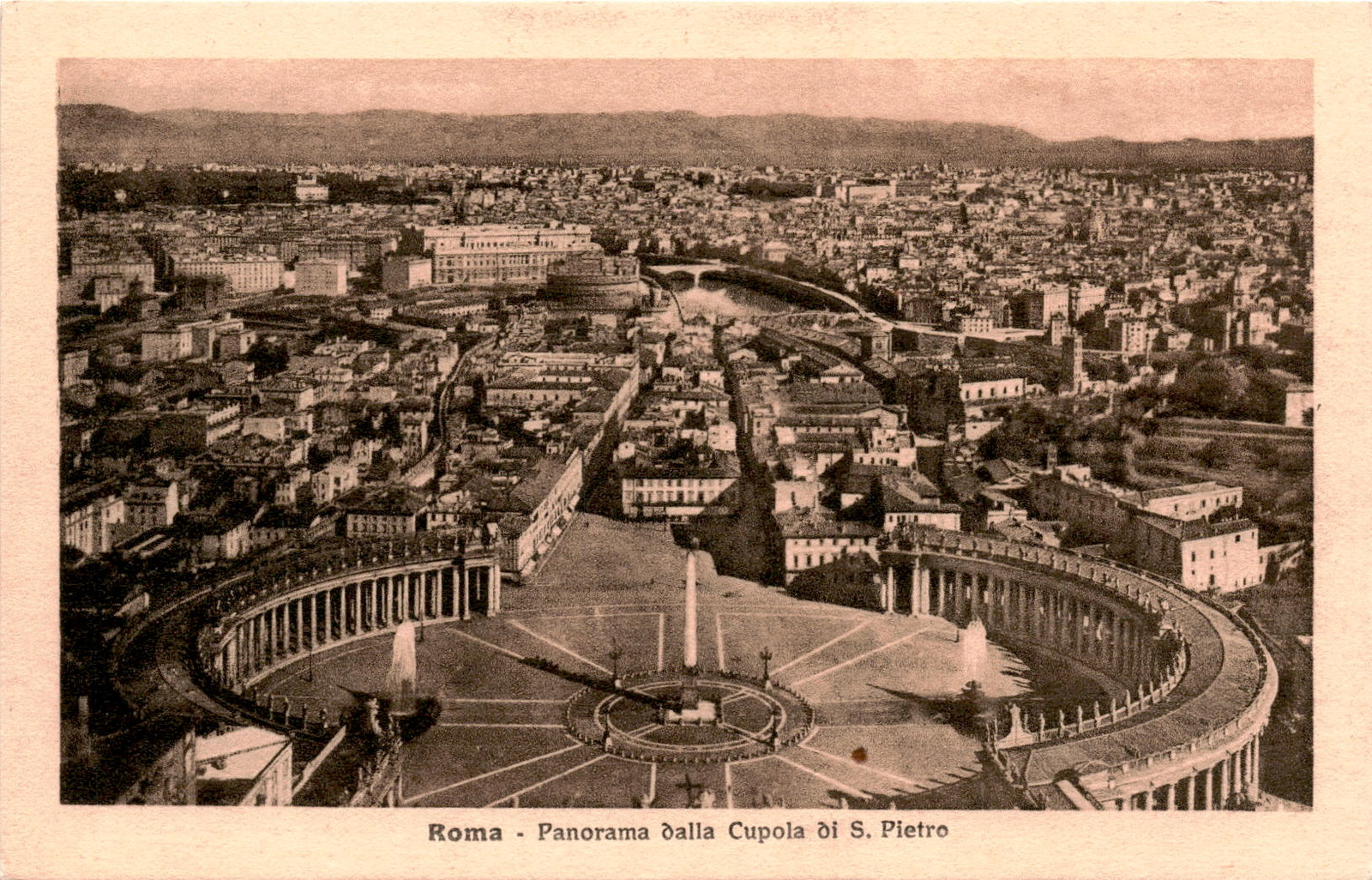 Roma, Cupola di S. Pietro, Italia, Terni, 8- Postcard