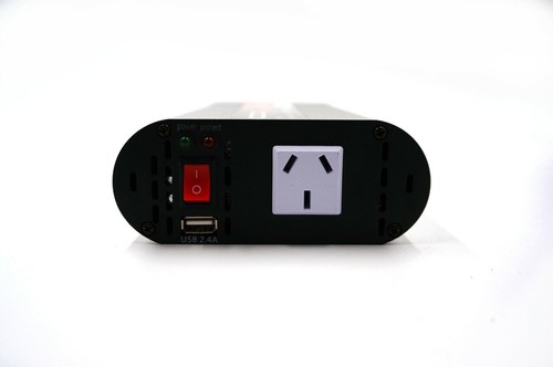 Power Inverter DC 12V AC 240V 600W 1200W Sine Wave Camping Boat Caravan USB Port - Picture 4 of 8
