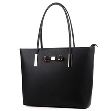 Women Large Black Tote Bag For School Ladies Shoulder Bag Hobo Handbag
