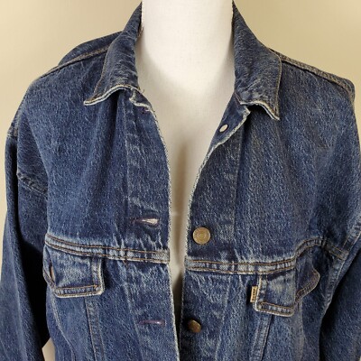 Levi's Womens Denim Jacket S Blue Jean Vintage Relaxed Fit Type 3