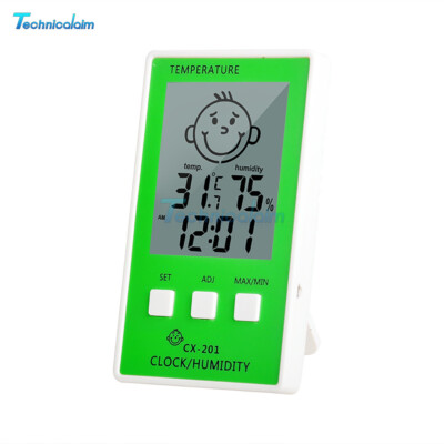 Digital Thermometer Hygrometer LCD Temperature Humidity Meter Weather Station