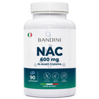 Bandini® NAC 90 Compresse 600mg N-Acetil-Cisteina – con Acetyl Cisteina - Vegan