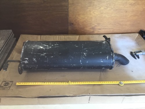 ORIGINAL PEUGEOT 605 Diesel Limousine Limousine Heckbox ENDSCHALLDÄMPFER AUSPUFF 172654