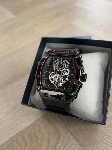 Mens Quartz Military Sports Wristwatch Stainless Steel Waterproof Luminous Watch - Picture 7 of 8