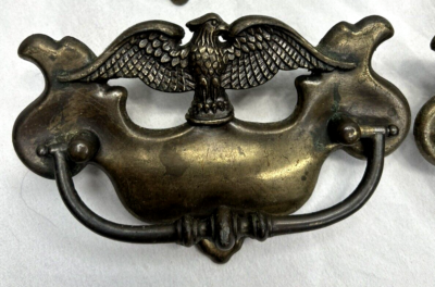 Antique Dresser hardware Brass/Gold Eagle Dresser pull/handle | eBay