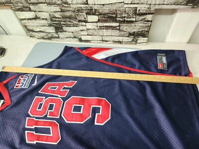 Nike Team USA 2006 Olympic FIBA Jersey #9 Dwayne Wade Navy Sz XXL