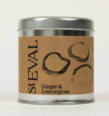 St Eval ''Ginger & Lemongrass'' Scented Candle in a Tin