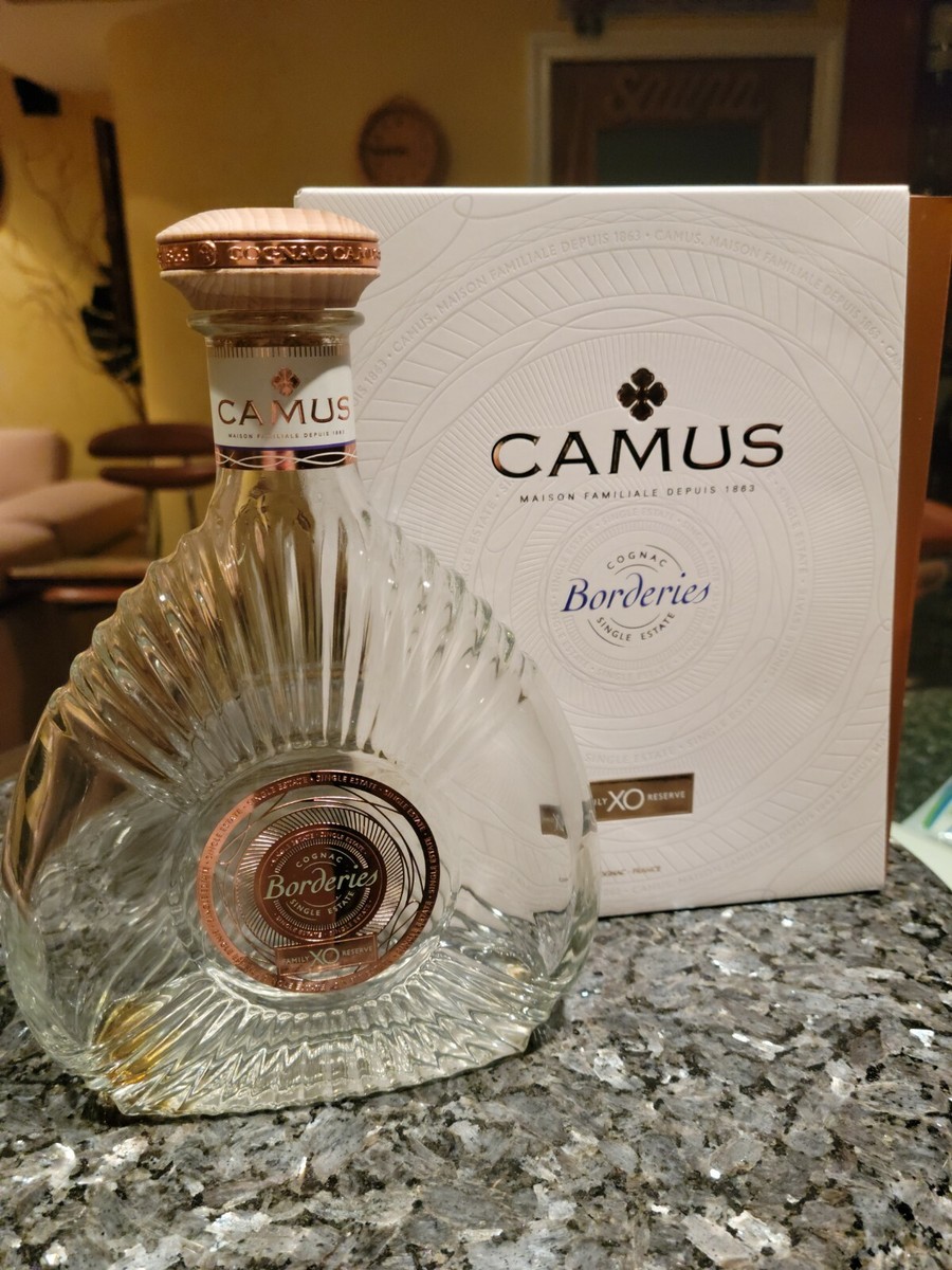 Camus Borderies XO Family Reserve Cognac EMPTY BOTTLE + BOX | eBay