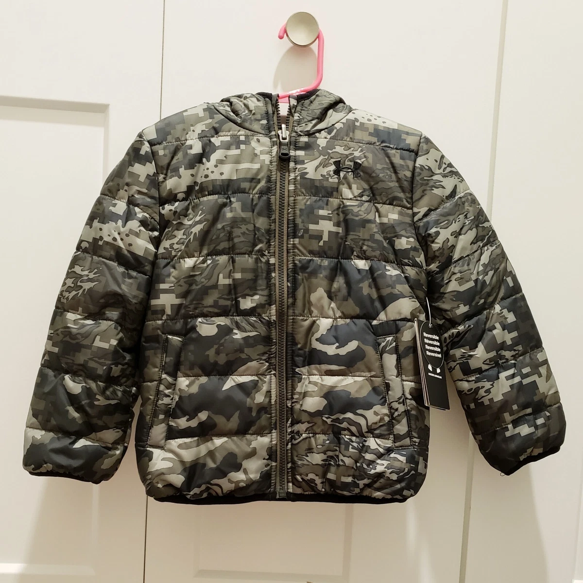 Under armour online puffer jacket toddler