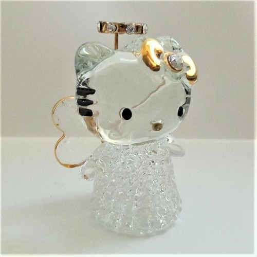 Glasswork Hello Kitty WORRY BOX angel figurine - Picture 2 of 7