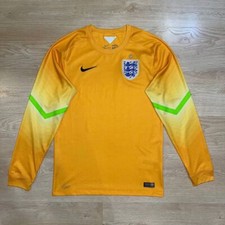 ENGLAND NIKE 2014 WORLD. UP FOOTBALL GOALKEEPER JERSEY SIZE S 588106-716 SOCCER