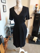 Great Plains Little Black Sadie Scallop Dress XS BNWT RRP £85