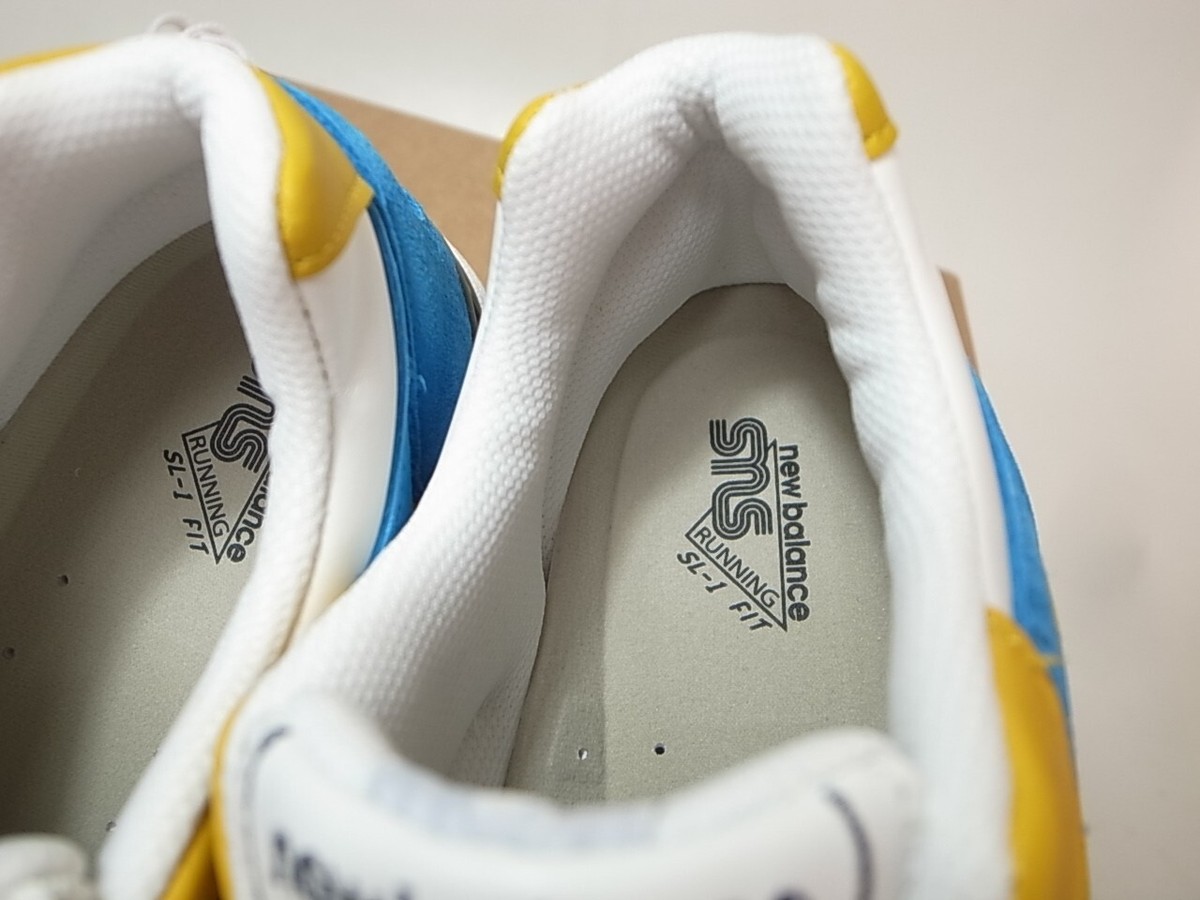 SNS x NEW BALANCE M991EF SNEAKERSNSTUFF SKY BLUE YELLOW MADE