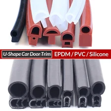 1 Meter U Channel Rubber Seal Strip Edge Trim Car Door Edge Guard Door Gasket