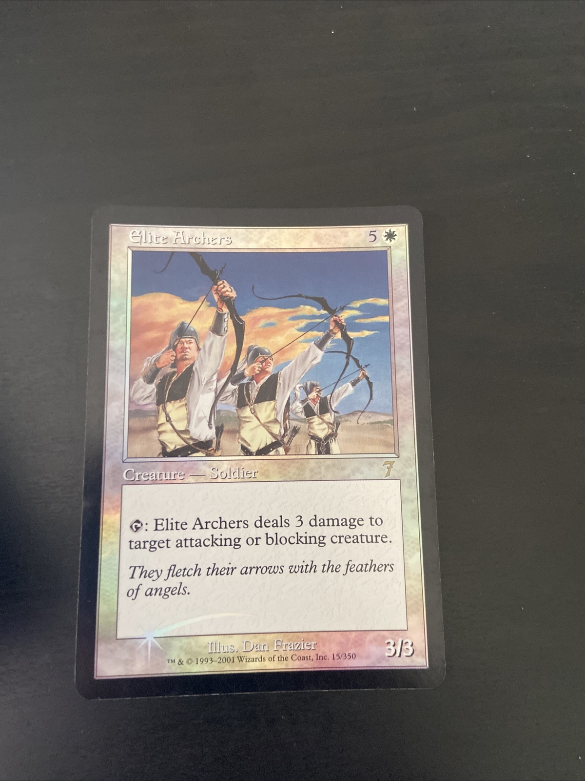 Magic MTG - Elite Archers (Foil) - 7th Seventh Edition - LP