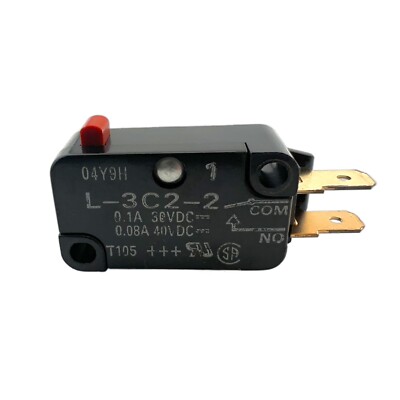 OMRON L-3C2-2 0.1A 30VDC 2-pin Micro-Switch For Microwave Oven Door (US Stock)