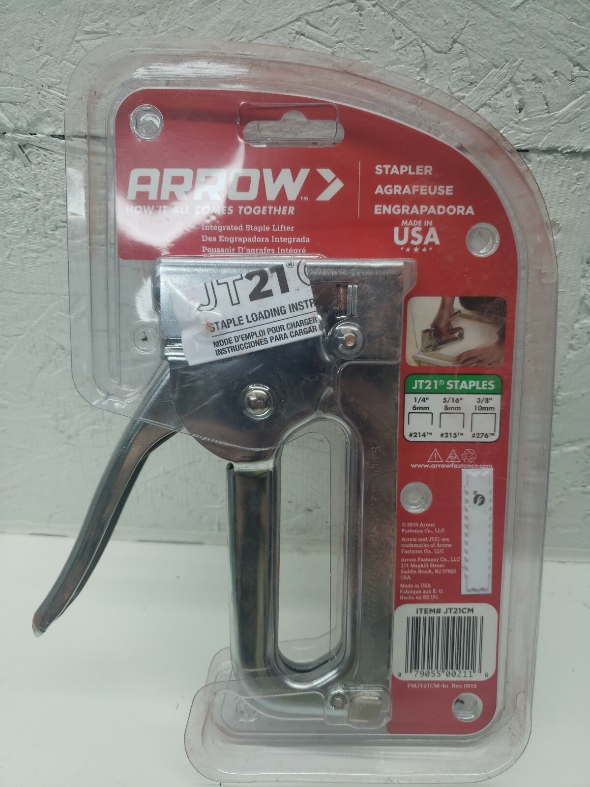 Arrow Fastener Jt21cm Light Duty Staple Gun Black for sale online eBay