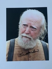 SCOTT WILSON In Person Signed Autograph 20x25cm The Walking Dead